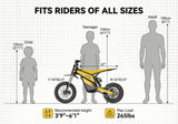 Heybike V1 (Villain) 52V/26Ah 4160W Off-Road Electric Dirt Bike