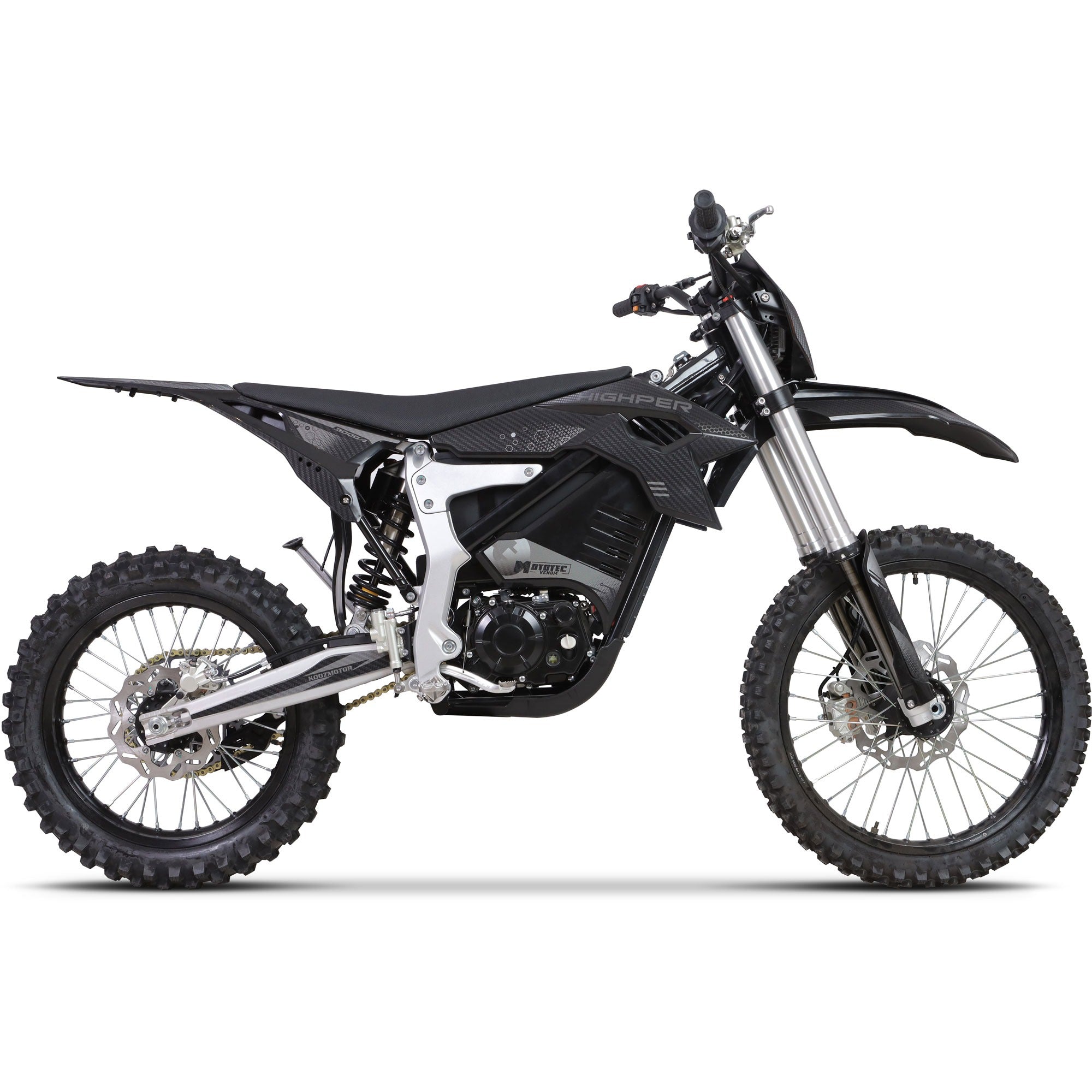 MotoTec Venom 72V/50Ah 12,000W Off-Road Electric Dirt Bike
