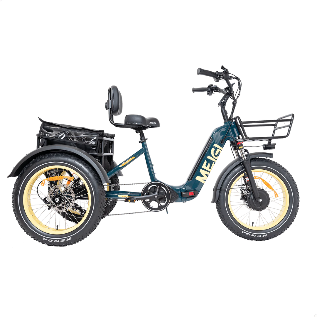DWMEIGI Silverado-HD MG2301 48V/14Ah 750W Folding Electric Trike – Electric Ride Co