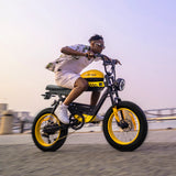 HappyRun G100 48V/38Ah 2000W Dual Battery Electric Bike