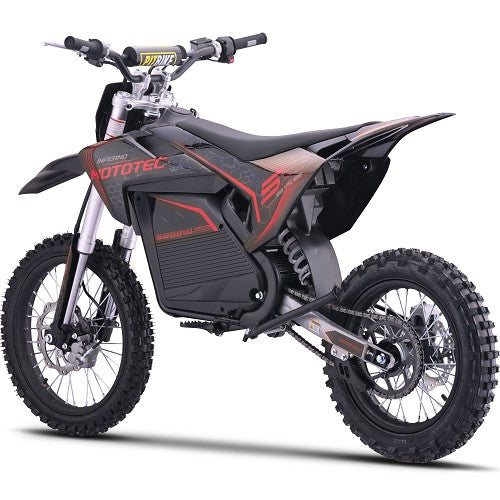 MotoTec Pro 72V/30Ah 5000W Off-Road Electric Dirt Bike – Electric
