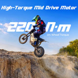 VIPCOO H2 48V/23Ah 3500W Off-Road Electric Dirt Bike