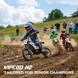 VIPCOO H2 48V/23Ah 3500W Off-Road Electric Dirt Bike