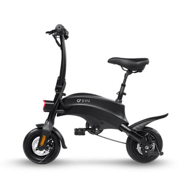 s2 electric bicycle DYU 36V/10Ah 240W Mini Bike – Electric Ride Co best shimano spinning reel black-accessory certified e 颜色:Red Shiner