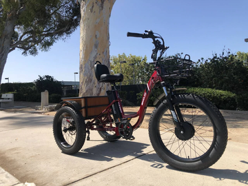 Emojo Caddy Pro 48V 500W Electric Trike Electric Ride Co