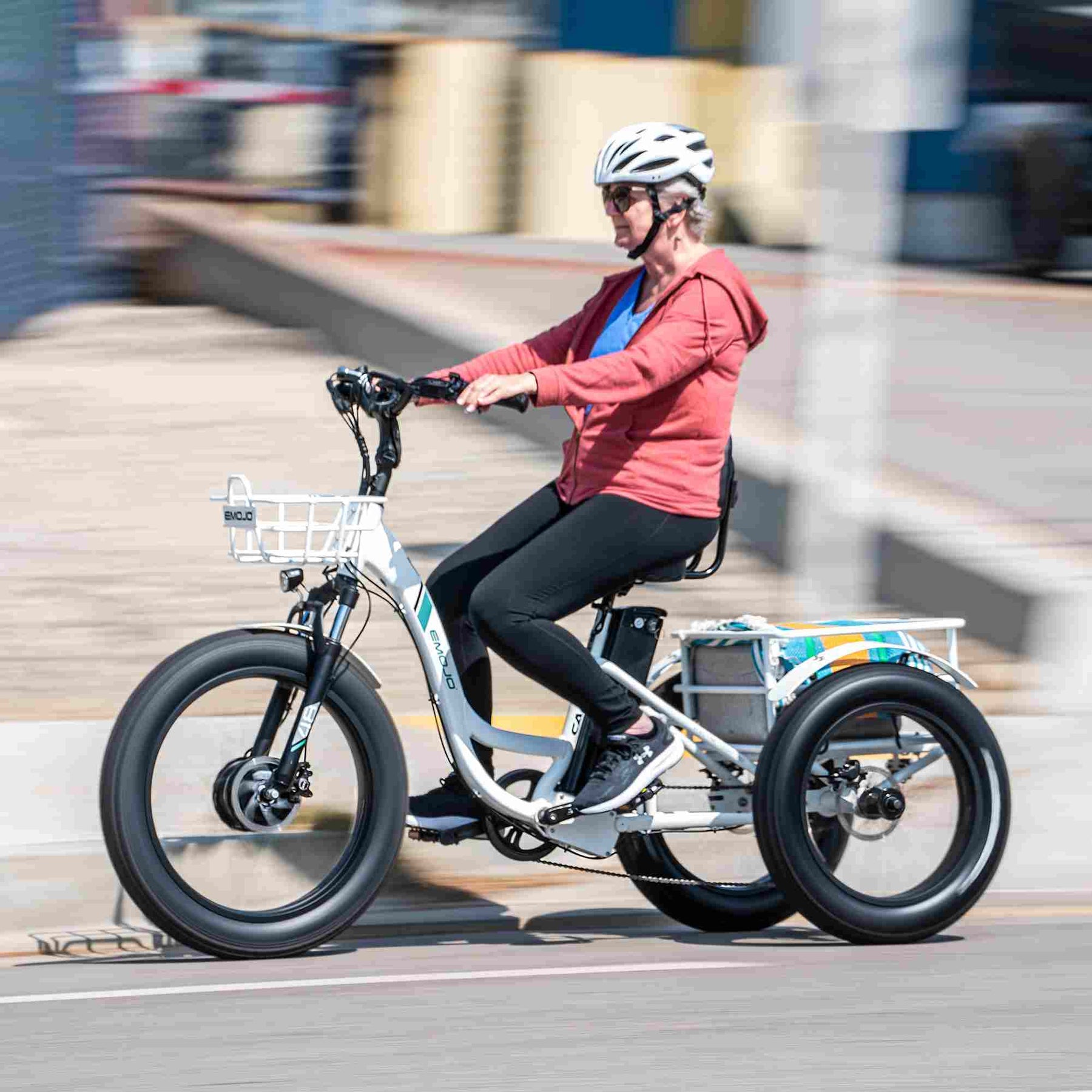 Emojo Caddy Pro 48V 500W Electric Trike Electric Ride Co