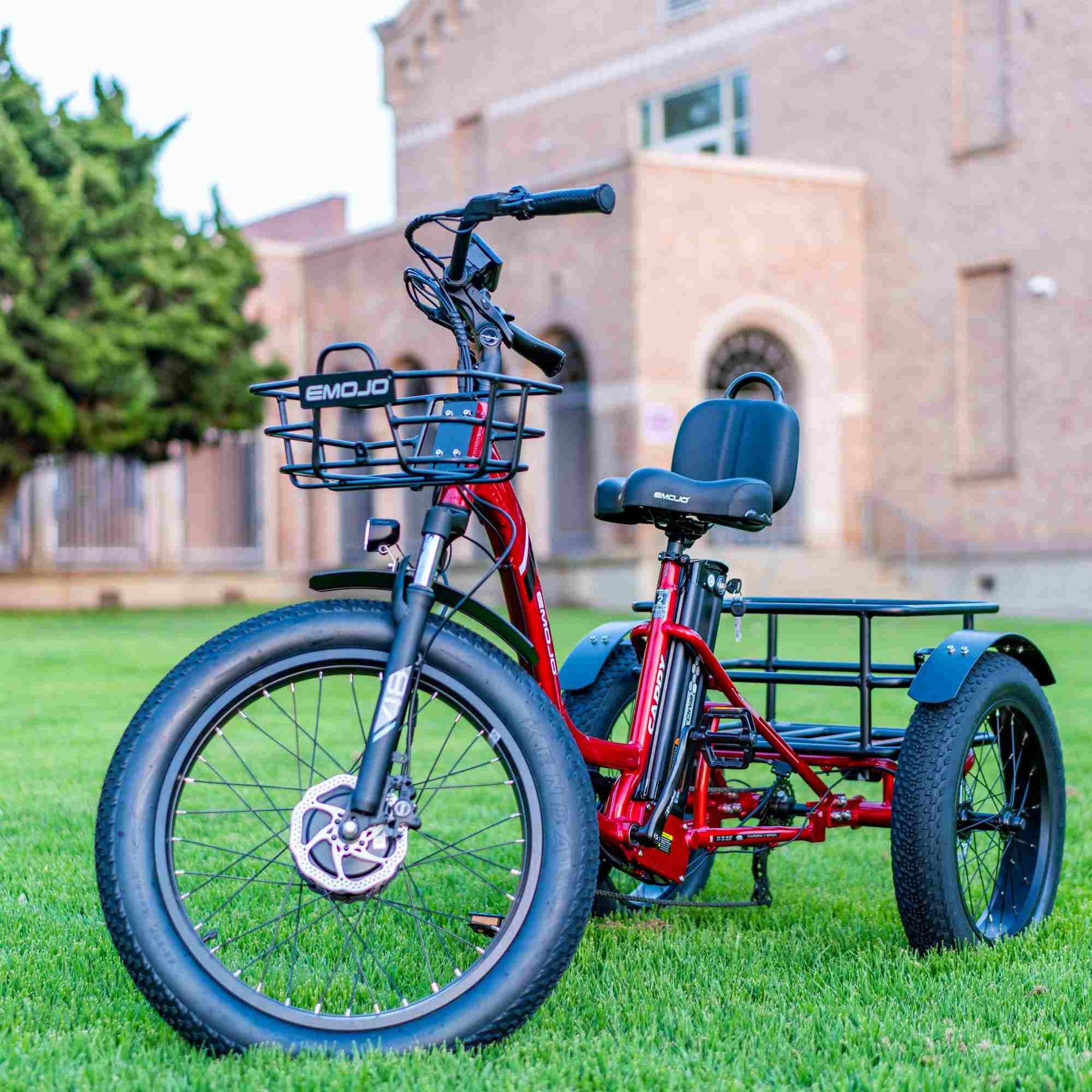 Emojo caddy electric tricycle sales 500w 48v