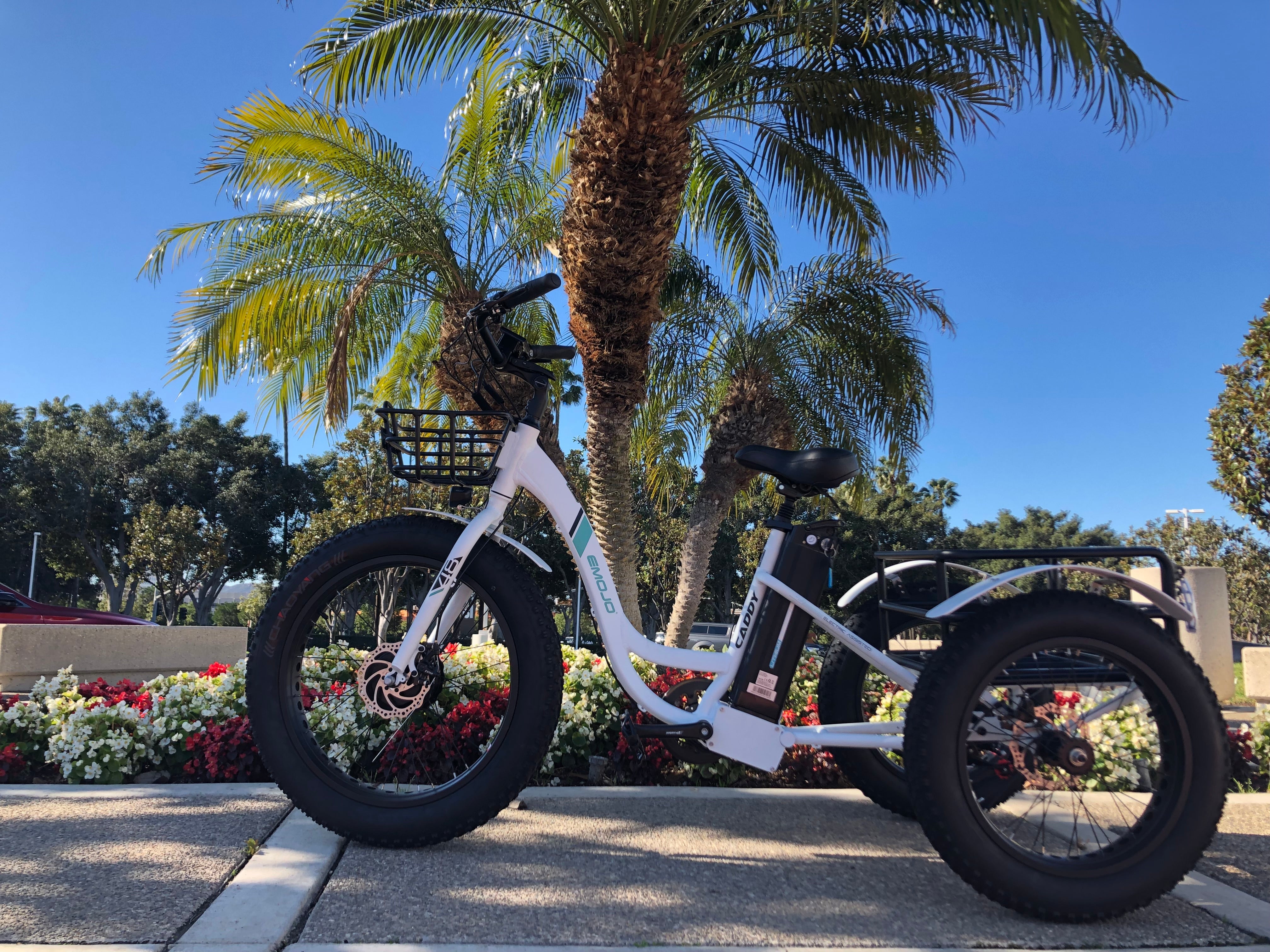 Emojo caddy 48v 500w fat tire electric discount trike