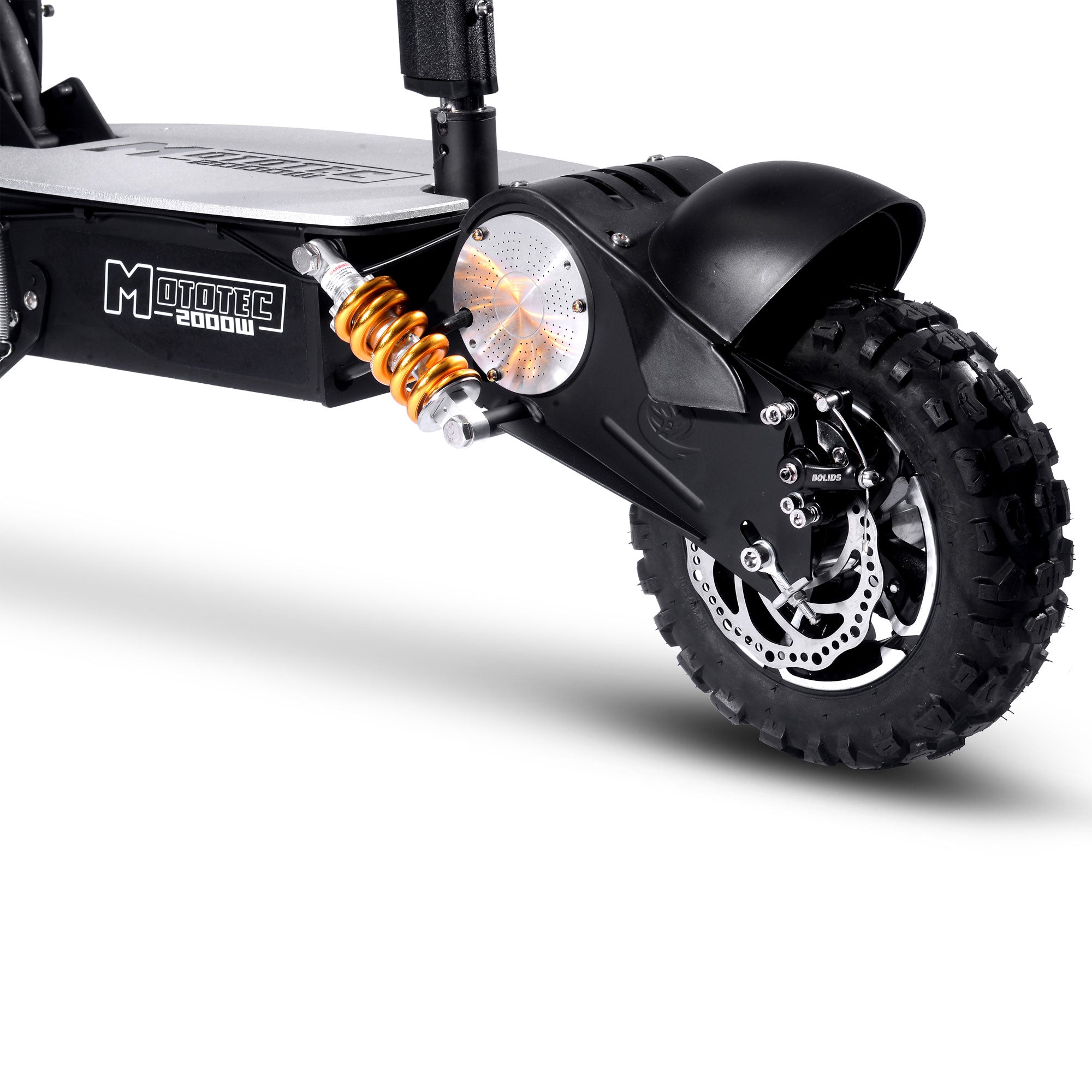 MotoTec 48V 12Ah 2000W Electric Scooter Electric Ride Co