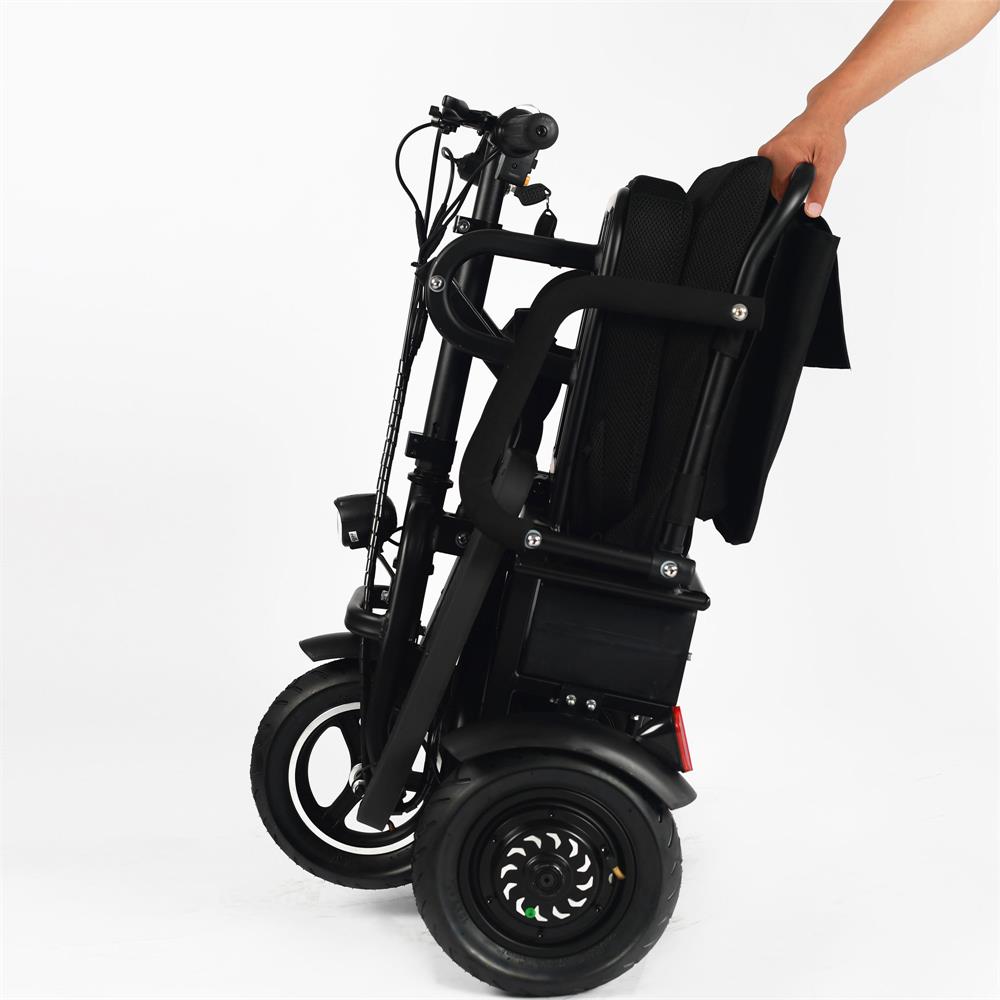 MotoTec Folding Mobility Electric Trike 48V/10Ah 700W – Electric