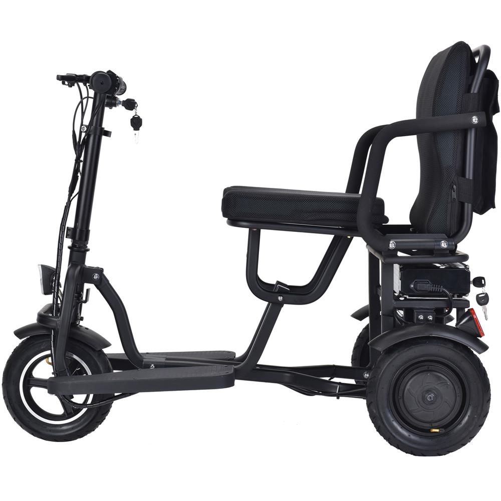折りたたみ簡単　スクーター MotoTec Folding Mobility Electric Trike 48V/10Ah 700W – Electric