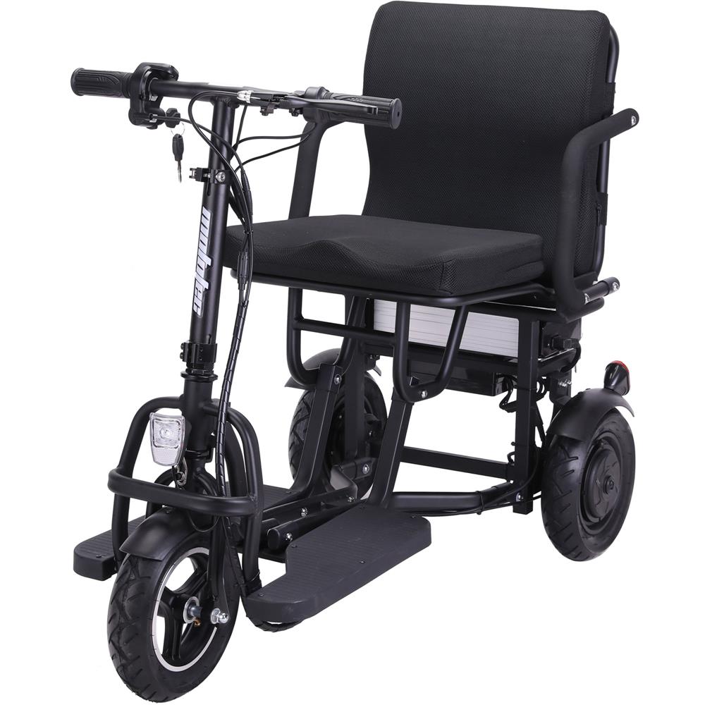 MotoTec Folding Mobility Electric Trike 48V/10Ah 700W – Electric