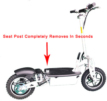 E-STEP Electric Scooter with seat, 24 Volts 250 Watts Battery