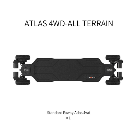 Exway Atlas Carbon 4WD Electric Skateboard