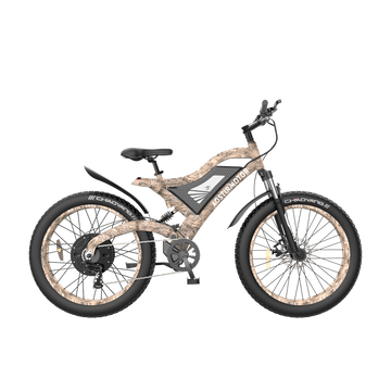AOSTIRMOTOR S18 48V 15Ah 1500W Fat Tire Electric Bike Electric Ride Co