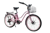 X-Treme Malibu Elite Max 36V/10Ah 350W Step-Thru Beach Cruiser Electric Bike