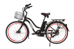 X-Treme Malibu Elite Max 36V/10Ah 350W Step-Thru Beach Cruiser Electric Bike