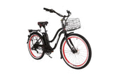 X-Treme Malibu Elite Max 36V/10Ah 350W Step-Thru Beach Cruiser Electric Bike